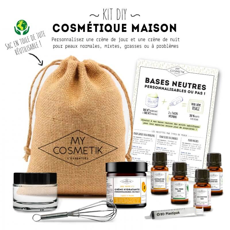 Soin sur-mesure : personnalisez 1 crème de jour + 1 crème de nuit pour les peaux normales, mixtes, grasses ou à problèmes