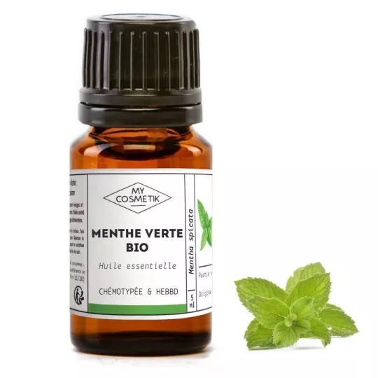 Huile essentielle bio de Menthe verte