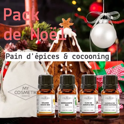 [K1581] Pack diffusion « esprit de Noël » : pain d'épices &amp; cocooning